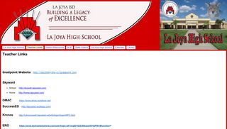 Teacher Links - La Joya High School - Google Sites