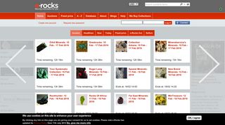 | e-Rocks Mineral Auctions