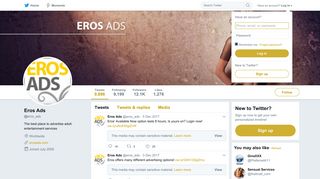 Eros Ads (@eros_ads) | Twitter