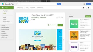 Eros Now for Android TV - Apps on Google Play