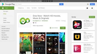 Eros Now - Watch HD movies, Music & Originals - Apps on Google ...