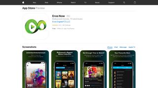 Eros Now on the App Store - iTunes - Apple