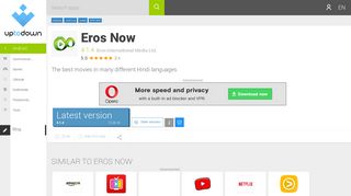 Eros Now 4.1.4 for Android - Download