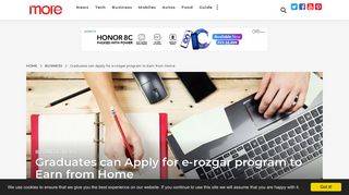 Graduates can Apply for e-rozgar program to Earn from Home ...