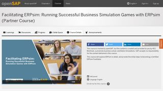 Facilitating ERPsim: Running Successful Business Simulation Games ...