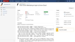 [CLI-1173] Error: Error attempting to login to Arrow Cloud ...