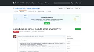 gcloud docker cannot push to gcr.io anymore? · Issue #21 ... - GitHub