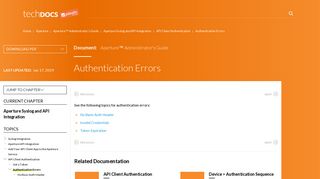 Authentication Errors - Palo Alto Networks