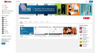 ERS Biometrics - YouTube
