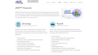 Invoicing and Payroll - eRSP - Home Care Software