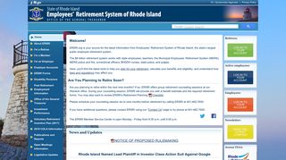 Employees' Retirement System of Rhode Island