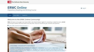 ERWC Online Community