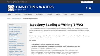 Expository Reading & Writing (ERWC)
