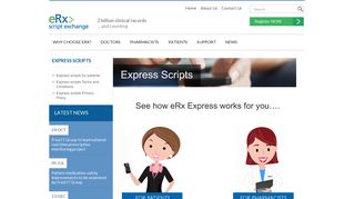 Express Scripts - eRx - eRx Script Exchange