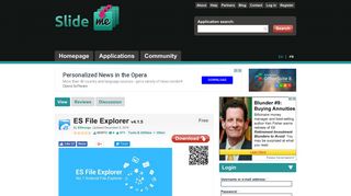 ES File Explorer | SlideME
