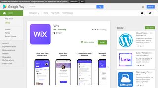 Wix - Apps on Google Play