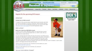 Login Information - Chicago Little League ESAA Baseball Softball ...