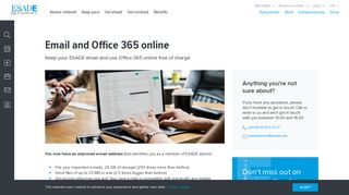 Email and Office 365 online | ESADE Alumni