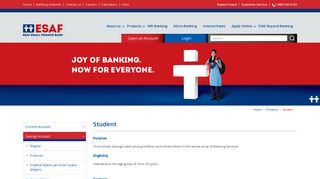 Student - ESAF Small Finance Bank
