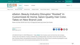 eSalon, Beauty Industry Disruptor 
