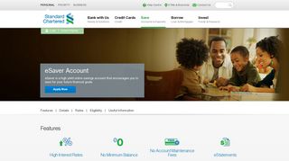 eSaver Account - Save - Standard Chartered Bank Nigeria