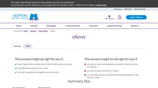 eSaver - Skipton Building Society