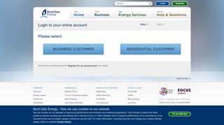 Bord Gáis Energy - Login to your online account