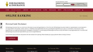 Online Banking - ESB Banking & Insurance