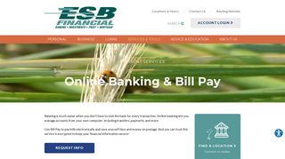 Online Banking & Bill Pay | ESB Financial | Emporia, KS - Manhattan, KS