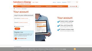 Your account - Sainsbury's Energy