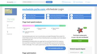 Access eschedule.pulte.com. eSchedule Login