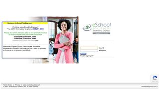 eSchool Solutions SmartFindExpress - LogOn - Sevier