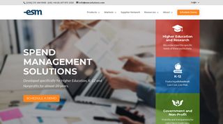 ESM Solutions: Procurement & Spend Management Solutions
