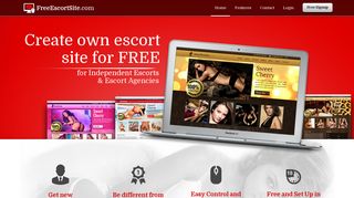 Create free escort site | Escort site design | Build escort site