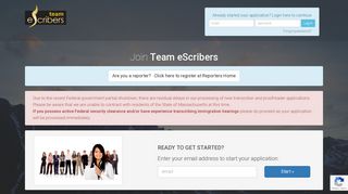 Team eScribers - Join the Team