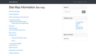 Site Map Information- Sitemap 6