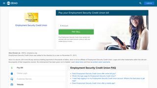 Employment Security Credit Union (ESCU): Login, Bill Pay, Customer ...