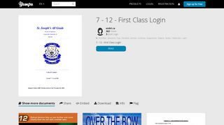 7 - 12 - First Class Login - Yumpu