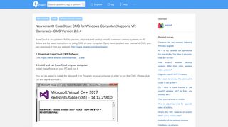 New xmartO EseeCloud CMS for Windows Computer (Supports VR ...