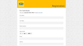 Registration - MTN Online Services - MTN Ghana