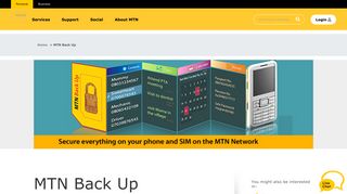 MTN Back Up | MTN Online