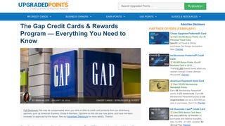 The Gap Credit Cards & Rewards Program - Is It Worth Signing Up?