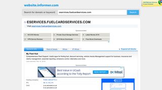 eservices.fuelcardservices.com at Website Informer. Login. Visit ...