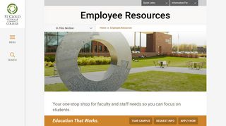 Employee Resources | St. Cloud Technical Community College