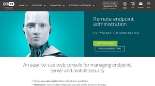 Remote Administrator for business endpoints | ESET