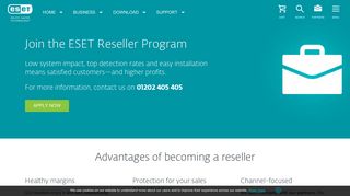 Join Our Reseller Program | ESET