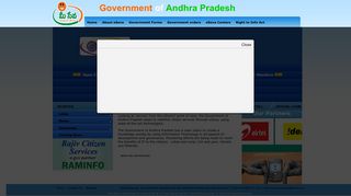 Welcome to eSeva: Government of Andhra Pradesh