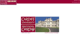 Cardiff University SIMS:Online 8.2.0