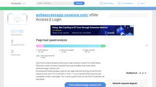 Access esiteaccessapp.covance.com. eSite Access || Login - Accessify