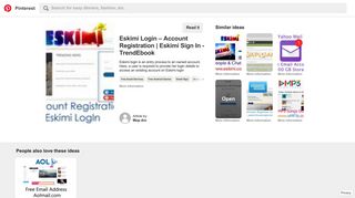 Eskimi Login – Account Registration | Top Social Medias | Pinterest ...